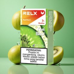 RELX Pod Pro 2 600 Puffs Kiwi Robbanás 3% nikotin