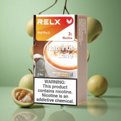 RELX Pod Pro 2 600 Puffs Mogyorós Latte 3% Nikotin