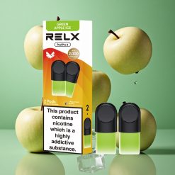 RELX Pod Pro 2 600 Puffs Zöldalma Jég 1,9ml