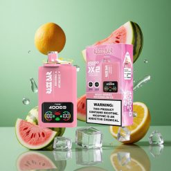 Razz Bar 40000 Puffs Egyszerhasználatos E-szigaretu Vegyesbogyó_Dinnye Jég Kijelzős Típus-C Port