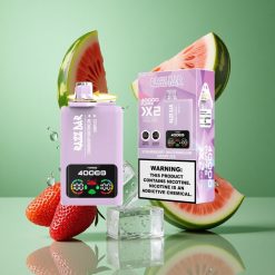 Razz Bar 40000 Puffs Eldobható E-cigaretta Eper Dinnye_Jég Szőlő Típus-C Port 650 Mah Akku