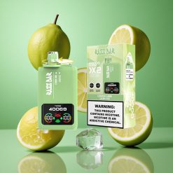 Razz Bar 40000 Puffs Power Screen Display Citromlime_Lush Ice