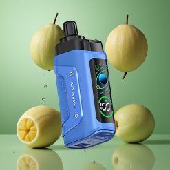 Razz Bar 45000 Puffs Eldobható E-cigaretta Tigrisvér 1.0 Ohm Mesh Coil és Állítható Légáramlás